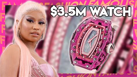 pink richard mille price nicki minaj|Nicki Minaj Hypes Up Upcoming Release With Rare Pink Richard .